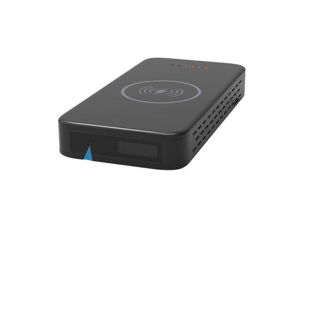 Bærbar trådløs lader Sikkerhetskamera, PIR bevegelsesaktivert opptak med HD Night Vision (NO WIFI)