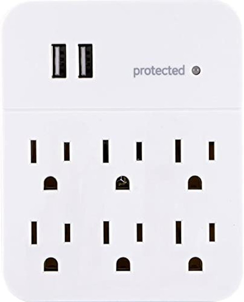 4K UHD WiFi Sekuriteit Nanny Kamera Funksionele 6 Outlet Kraan - 2.4 Ghz / 5.8Ghz Wifi